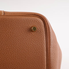 Hermes Picotin 22 Clemence Gold - Stamp Z