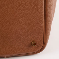 Hermes Picotin 22 Clemence Gold - Stamp Z