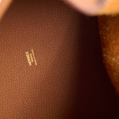 Hermes Picotin 22 Clemence Gold - Stamp Z