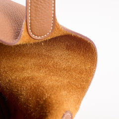 Hermes Picotin 22 Clemence Gold - Stamp Z