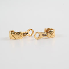Chanel Coco Crush Earrings Yellow Gold