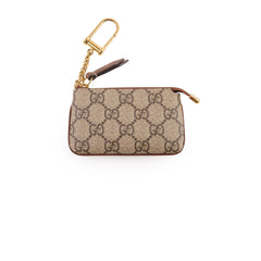 Gucci GG Supreme Monogram Key Pouch