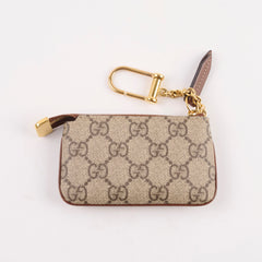 Gucci GG Supreme Monogram Key Pouch