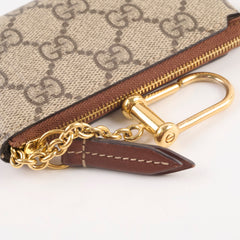 Gucci GG Supreme Monogram Key Pouch