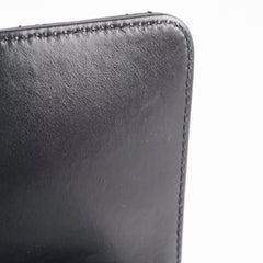 Chanel Mini Coco Handle Shiny Calfskin Black Microchip