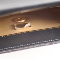 Chanel Mini Coco Handle Shiny Calfskin Black Microchip