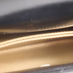 Chanel Mini Coco Handle Shiny Calfskin Black Microchip