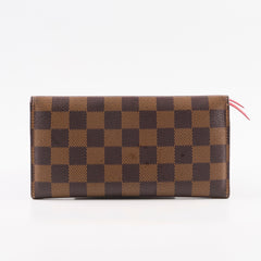 Louis Vuitton Josephine Long Wallet Damier Ebene