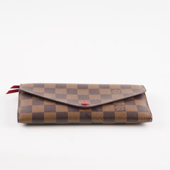 Louis Vuitton Josephine Long Wallet Damier Ebene