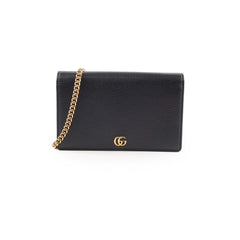 Gucci Black Wallet on Chain WOC