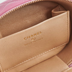 Chanel Mini Top Handle Pink