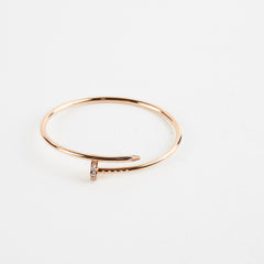 Cartier Juste Un Clou Juc Daimonds Pink Gold Size 14 Bracelet 2022