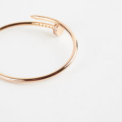 Cartier Juste Un Clou Juc Daimonds Pink Gold Size 14 Bracelet 2022