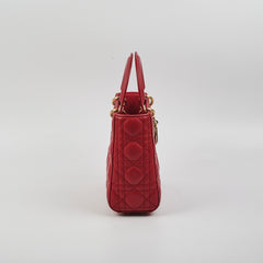 Lady Dior Small Red