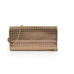 Christian Dior Champange Gold Wallet On Chain  WOC