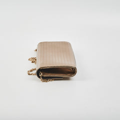 Christian Dior Champange Gold Wallet On Chain  WOC