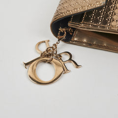 Christian Dior Champange Gold Wallet On Chain  WOC