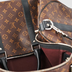 Louis Vuitton Keepall 55 Bandoulière Monogram Macassar