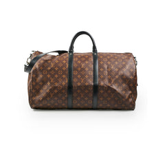 Louis Vuitton Keepall 55 Bandoulière Monogram Macassar