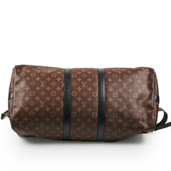 Louis Vuitton Keepall 55 Bandoulière Monogram Macassar