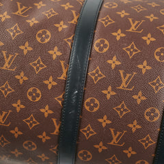 Louis Vuitton Keepall 55 Bandoulière Monogram Macassar