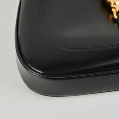 Gucci Jackie Small Black Leather Shoulder Bag