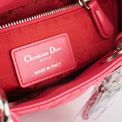 Christian Dior Lady Dior Mini Hot Pink