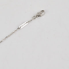 Van Cleef and Arpels Sweet Alhambra 1 Motif Diamond  Bracelet