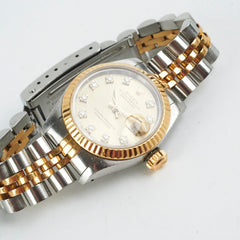 Rolex Datejust 26mm Two Tone with Diamonds Watch