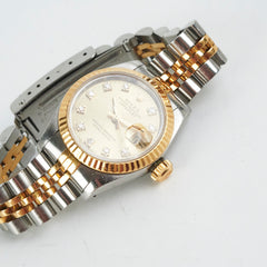 Rolex Datejust 26mm Two Tone with Diamonds Watch