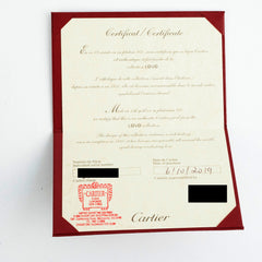 Cartier Love Ring White Gold Small Size 50