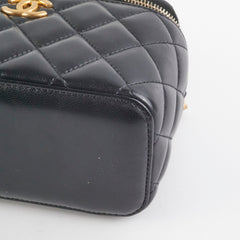 Chanel Seasonal Vanity Top Handle Black