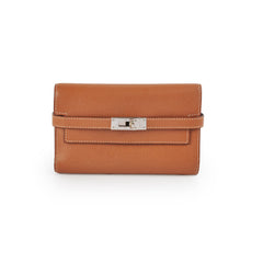 Hermes Kelly Wallet Epsom Gold- C Stamp