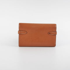 Hermes Kelly Wallet Epsom Gold- C Stamp
