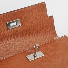 Hermes Kelly Wallet Epsom Gold- C Stamp