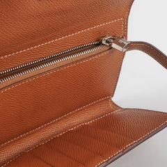 Hermes Kelly Wallet Epsom Gold- C Stamp