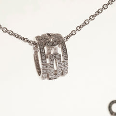 Bvlgari Parentesi Ring Pendant Necklace