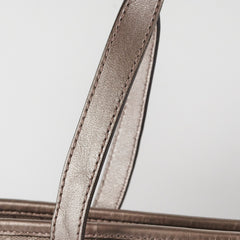 Gucci Silver/Grey Monogram Tote