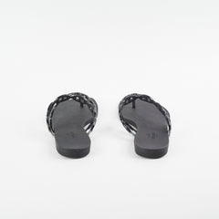 Hermes Island Noir Sandals Size 40