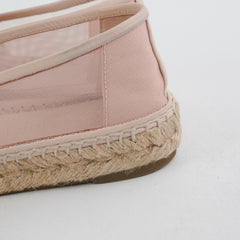 Chanel Pink Cord Cruise Espadrilles Size 36