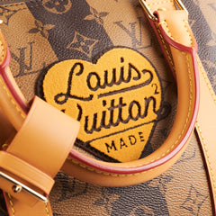 Louis Vuitton 50 Keepall Reverse Monogram Bandouliere Virgil Abloh Nigo LV2