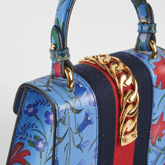 Gucci Mini Sylvie Top Handle Floral