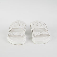 Hermes Extra Sandal Blanc Size 37
