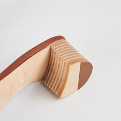 Hermes Oasis Gold Sandals Size 38.5