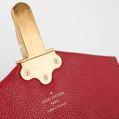 Louis Vuitton Clapton Damier Ebene Red Backpack