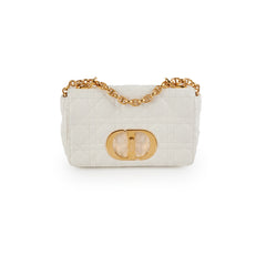 Deal of the Week - Christian Dior Small Caro Ivory Shoulder Bag