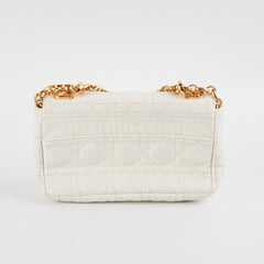 Deal of the Week - Christian Dior Small Caro Ivory Shoulder Bag