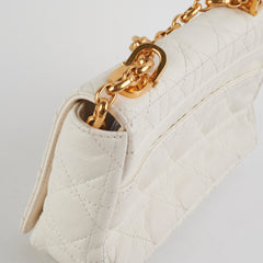 Deal of the Week - Christian Dior Small Caro Ivory Shoulder Bag