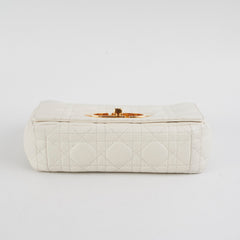 Deal of the Week - Christian Dior Small Caro Ivory Shoulder Bag