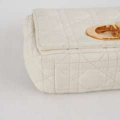 Deal of the Week - Christian Dior Small Caro Ivory Shoulder Bag